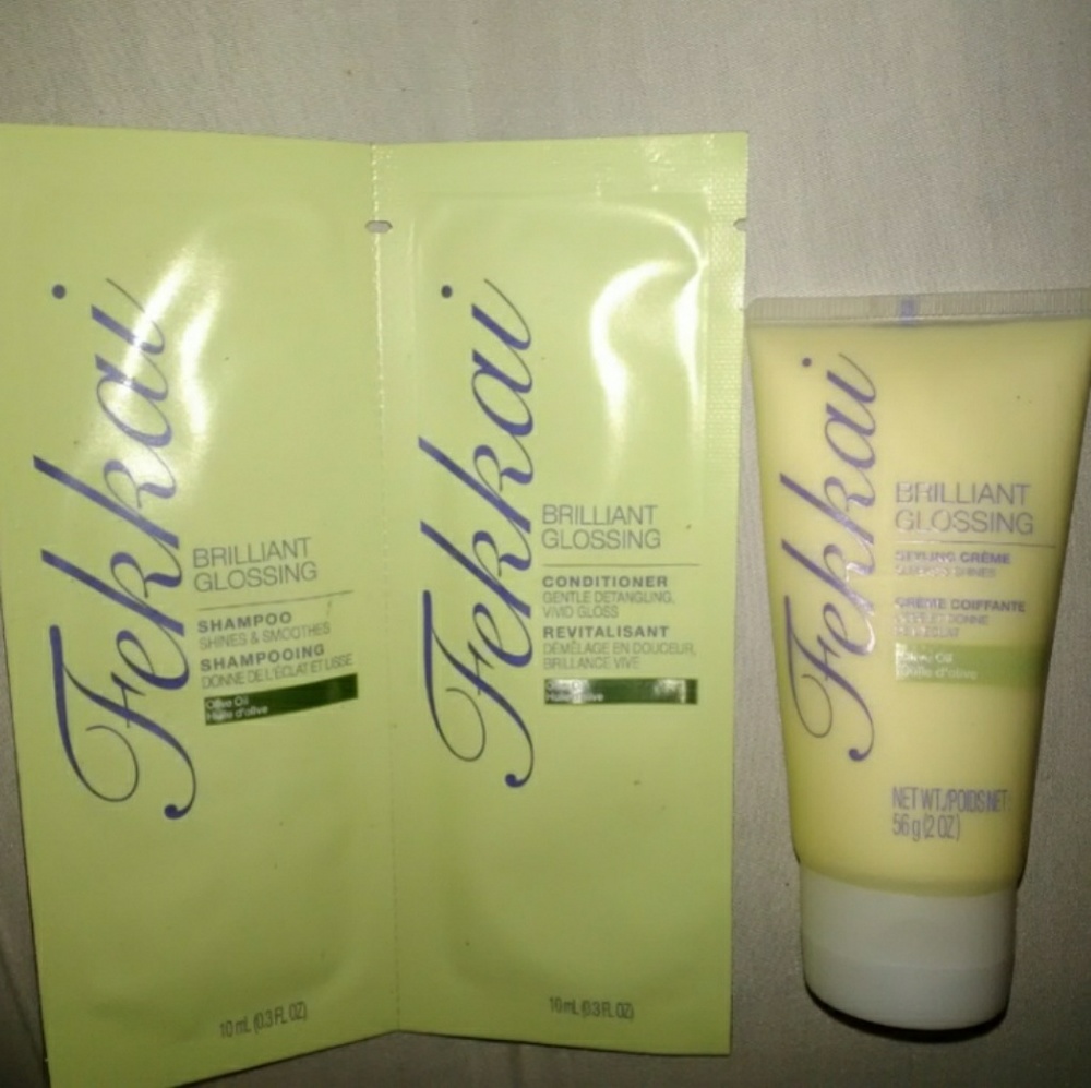 FekkaiTravel Styling Creme & Sample Shamp/Cond